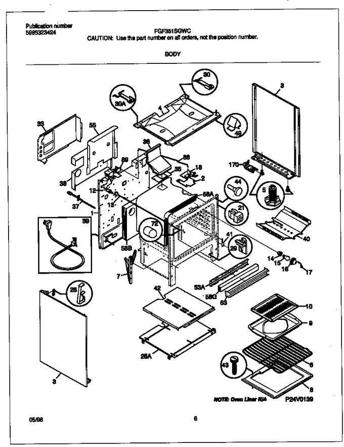 Diagram for FGF351SGWC