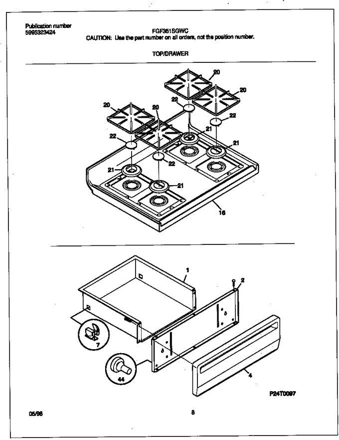 Diagram for FGF351SGWC