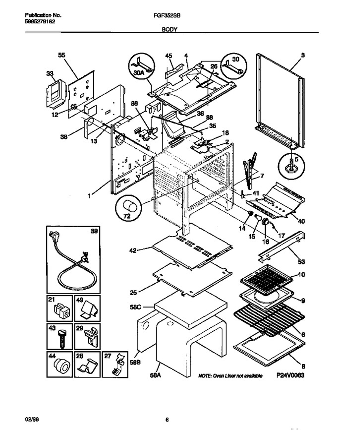 Diagram for FGF352SBWB