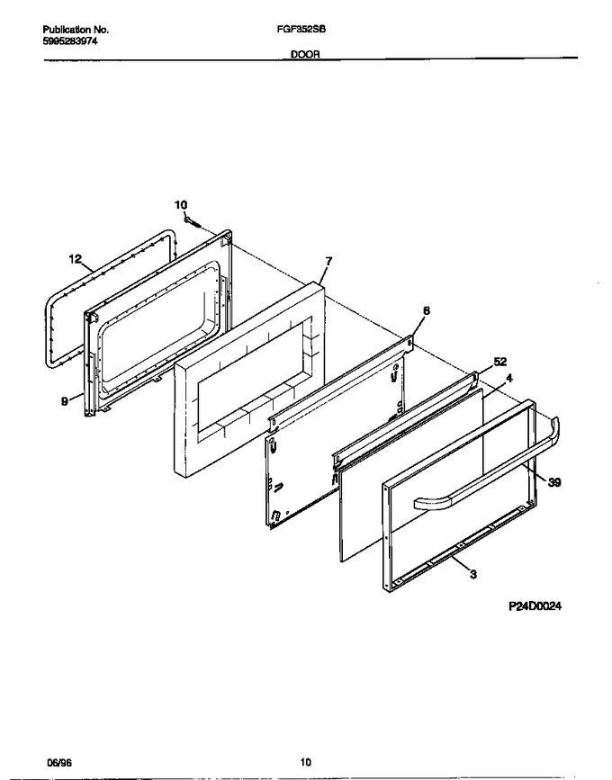Diagram for FGF352SBWE
