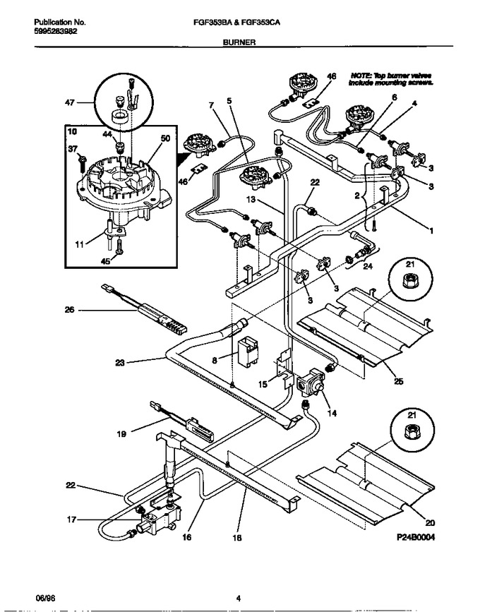 Diagram for FGF353CASE