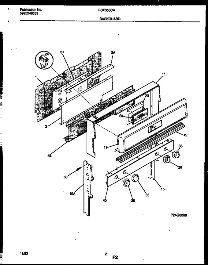 Diagram for FGF353CASA