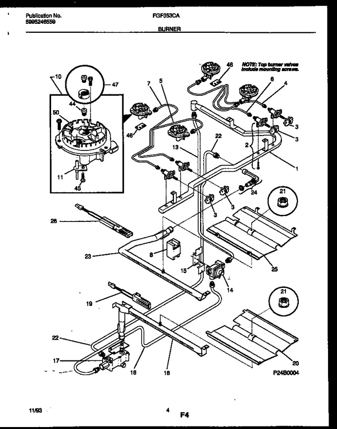 Diagram for FGF353CASA