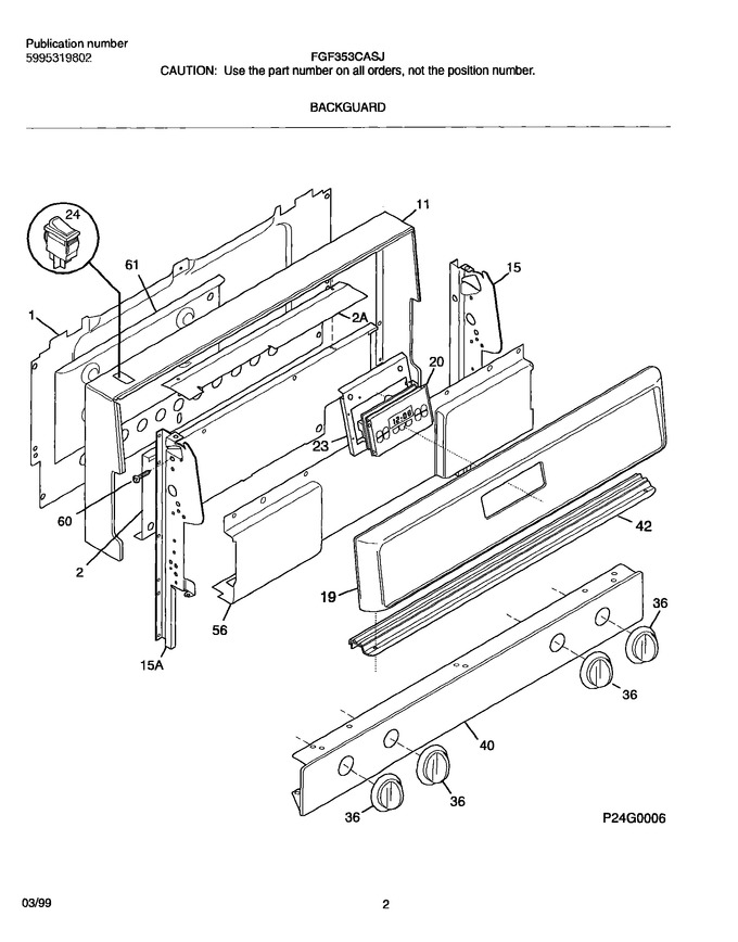 Diagram for FGF353CASJ