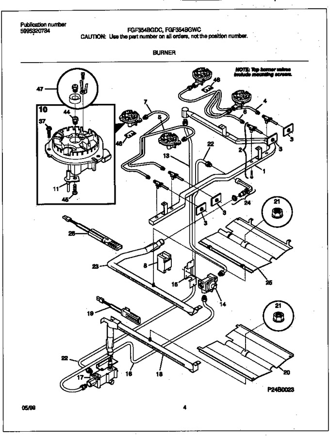 Diagram for FGF354BGWC