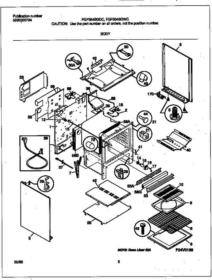 Diagram for FGF354BGWC