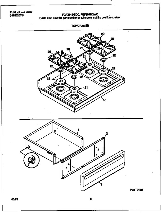 Diagram for FGF354BGWC