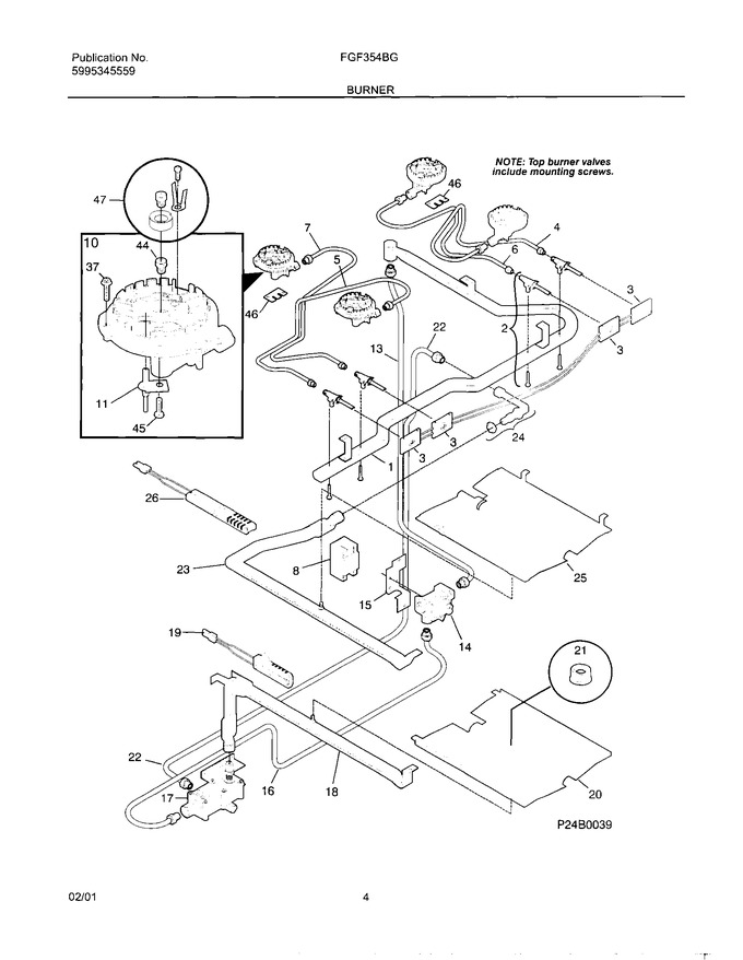Diagram for FGF354BGWF