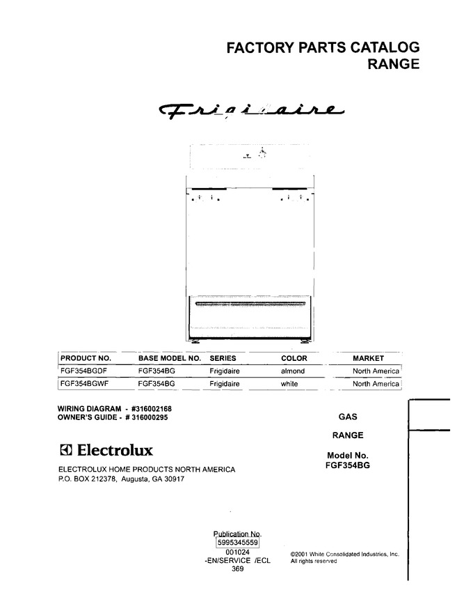 Diagram for FGF354BGWF