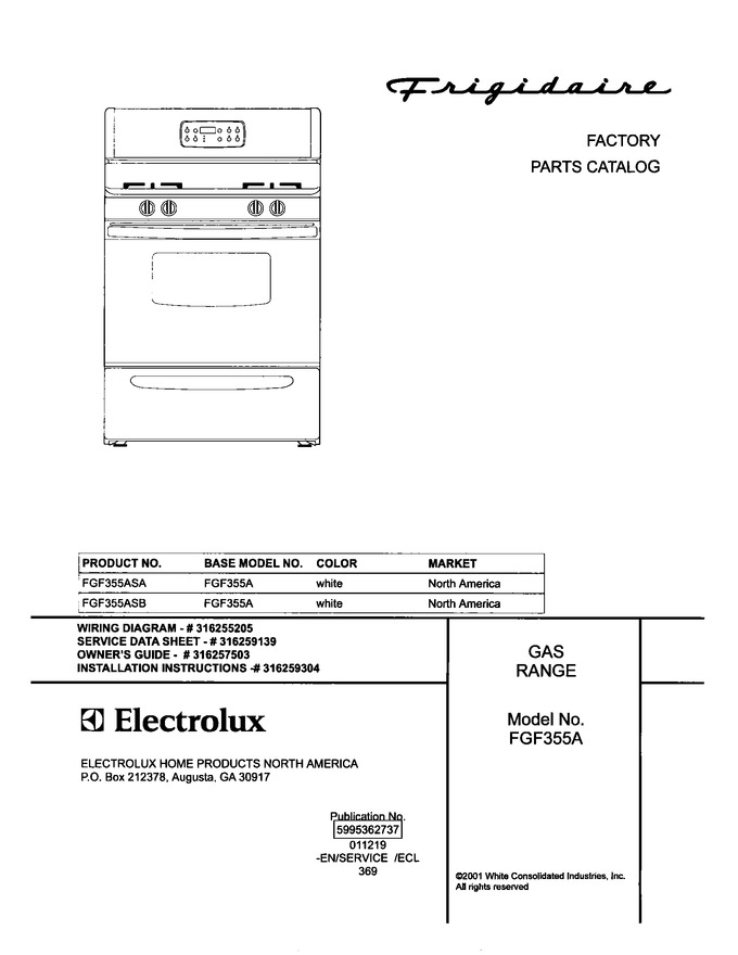 Diagram for FGF355ASA