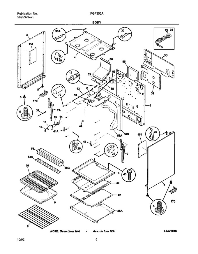 Diagram for FGF355AWC