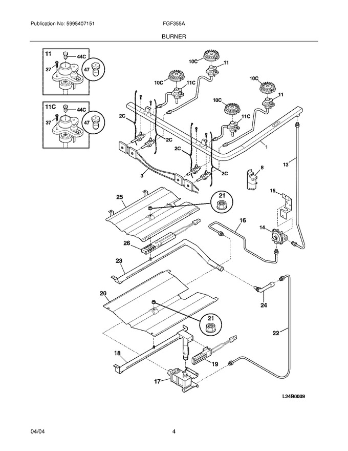 Diagram for FGF355ASG