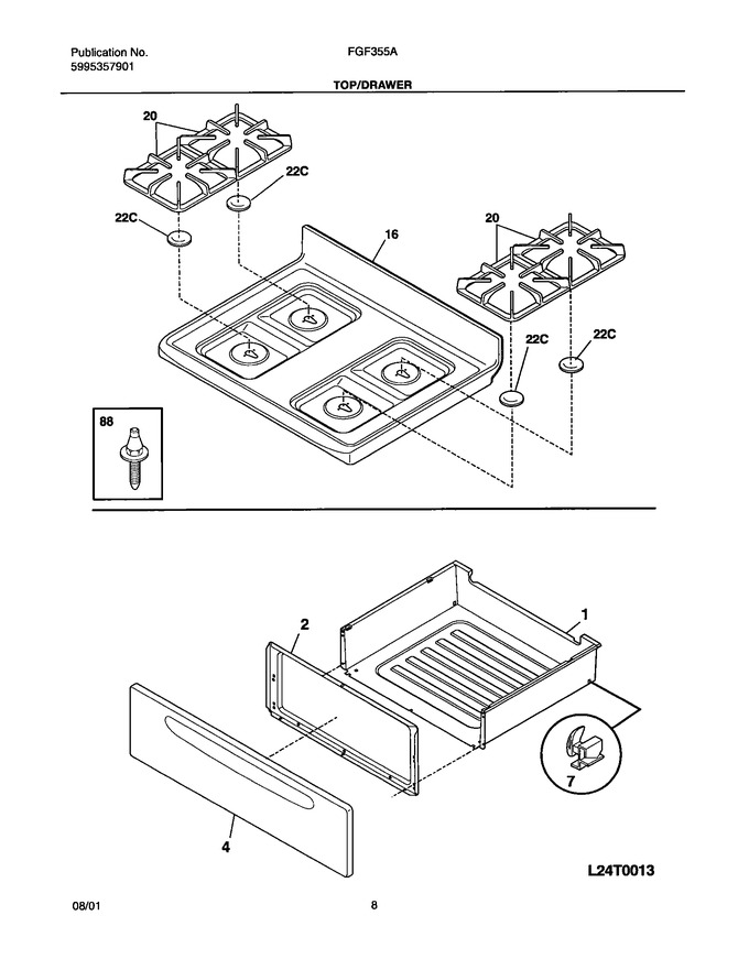 Diagram for FGF355AWA