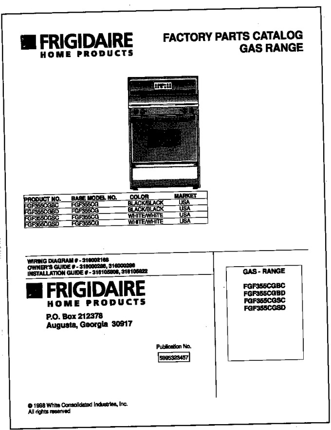 Diagram for FGF355CGBD