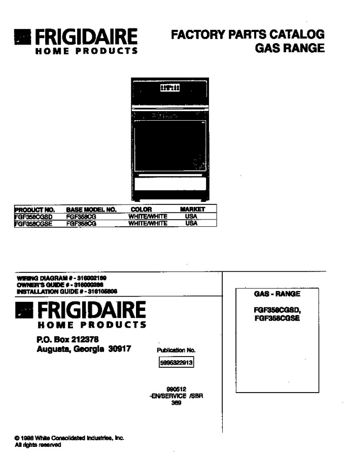Diagram for FGF358CGSD