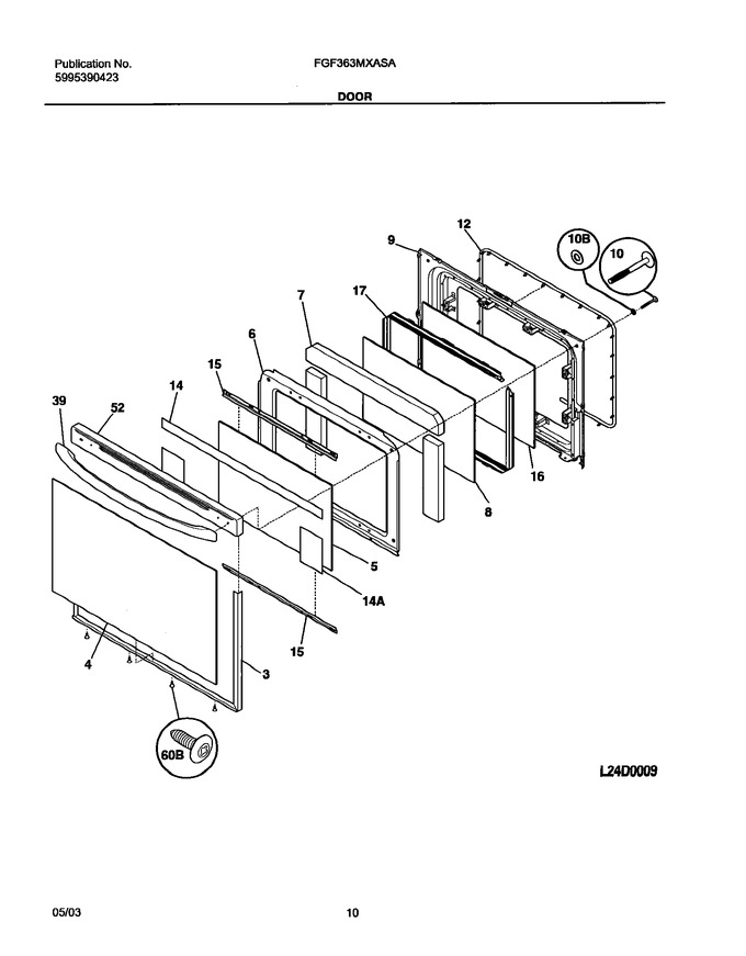 Diagram for FGF363MXASA
