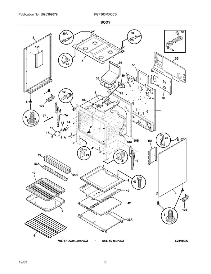 Diagram for FGF363MXCCB