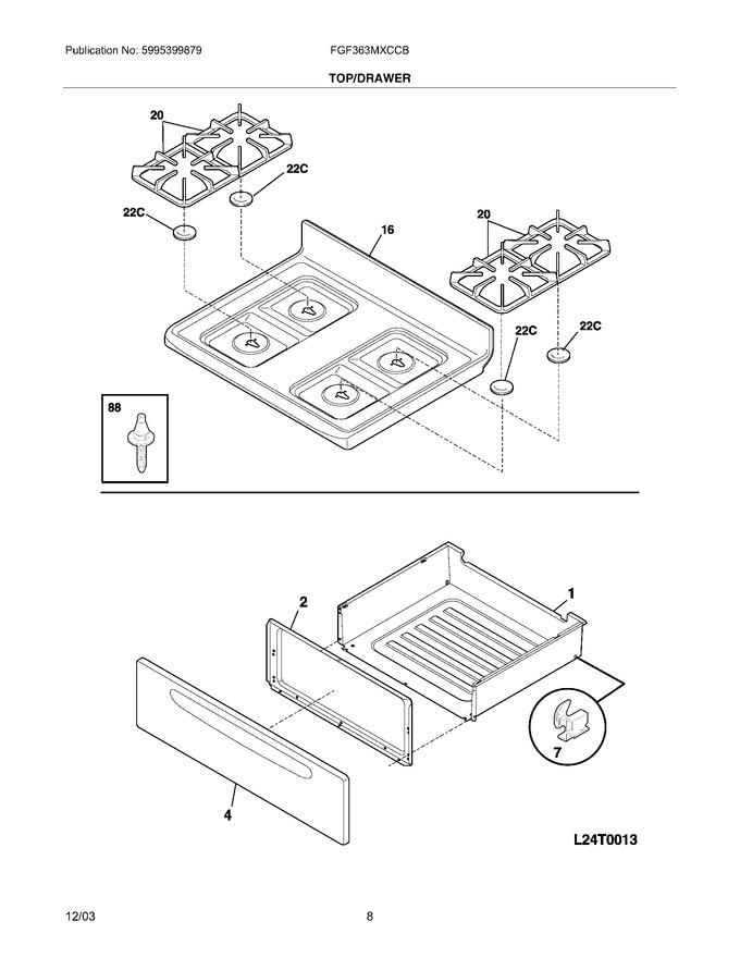 Diagram for FGF363MXCCB