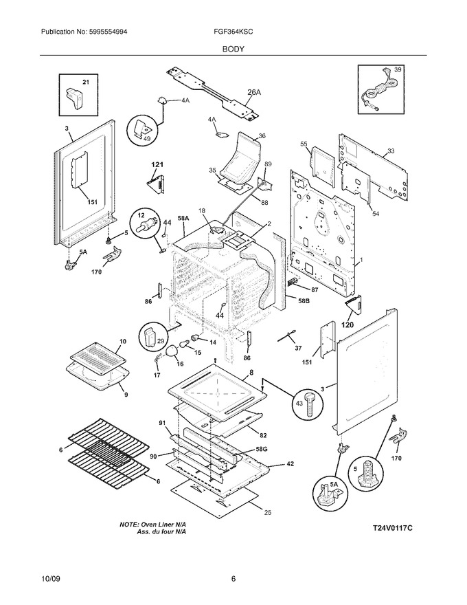 Diagram for FGF364KSC
