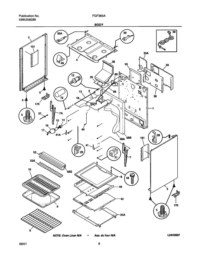 Diagram for FGF365AQA