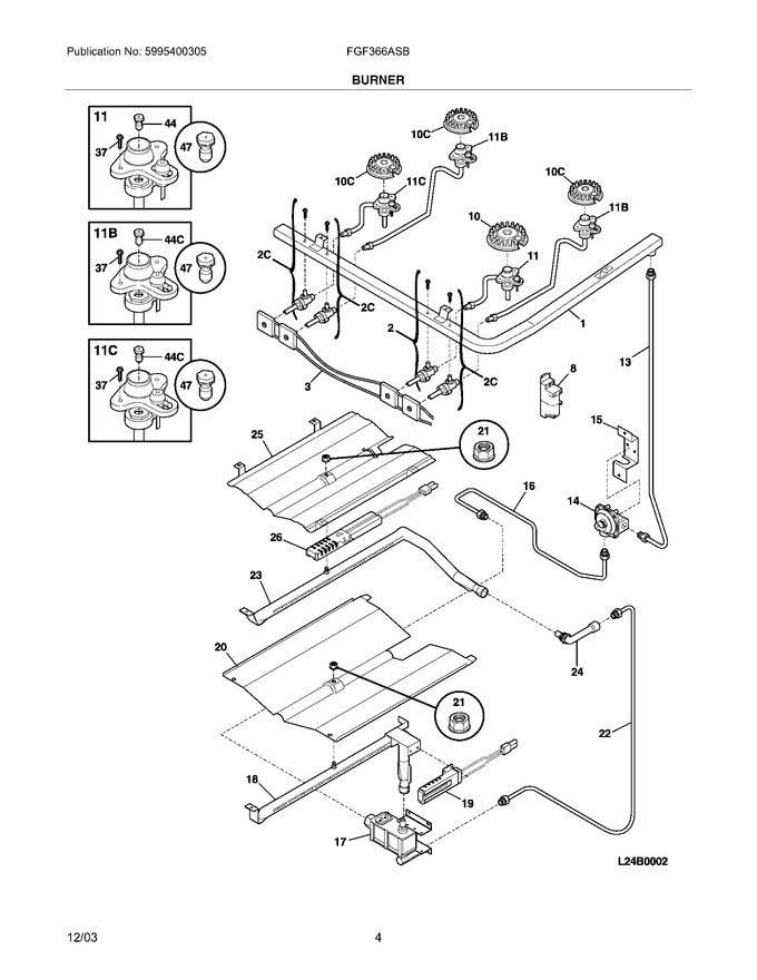 Diagram for FGF366ASB