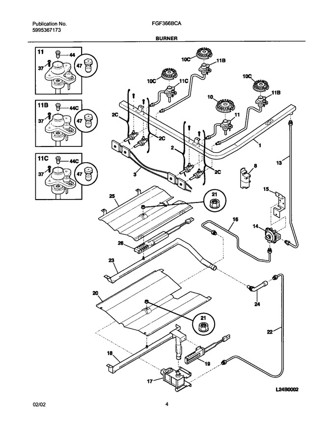 Diagram for FGF366BCA