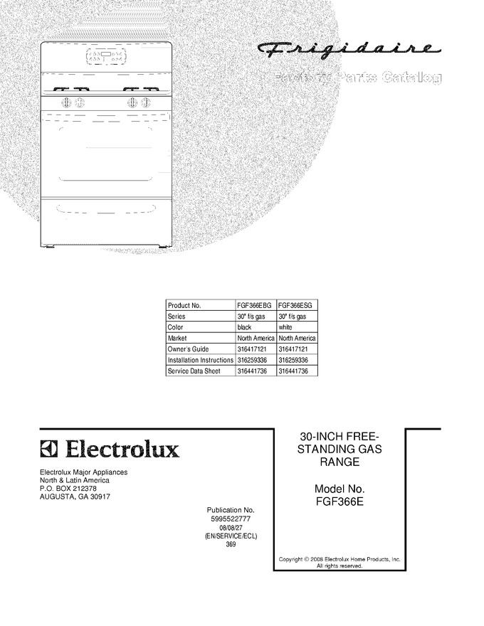Diagram for FGF366EBG