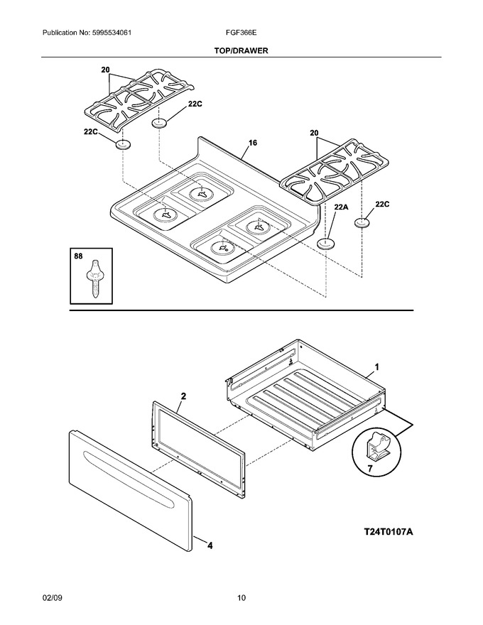 Diagram for FGF366ESH