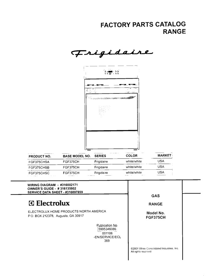 Diagram for FGF375CHSC