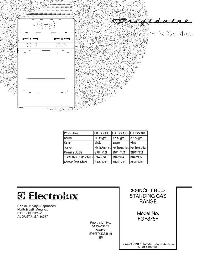 Diagram for FGF375FSD