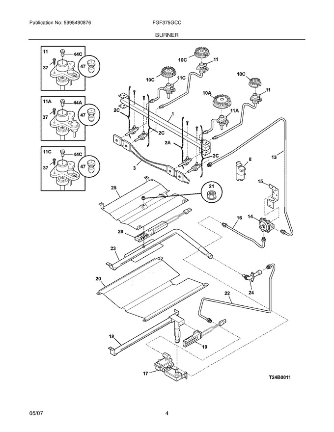 Diagram for FGF375GCC