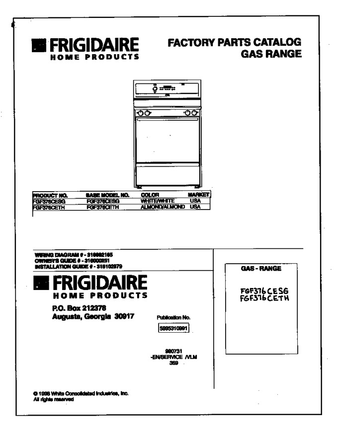 Diagram for FGF376CESG