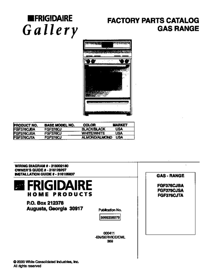 Diagram for FGF376CJSA