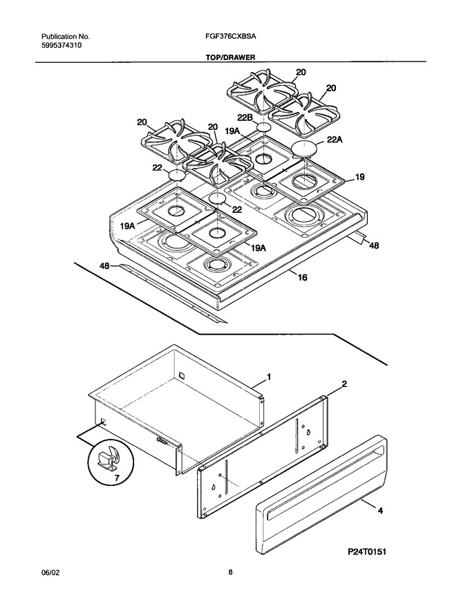 Diagram for FGF376CXBSA