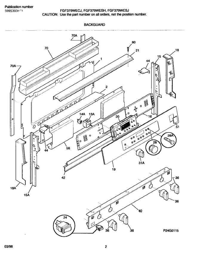 Diagram for FGF376WESH