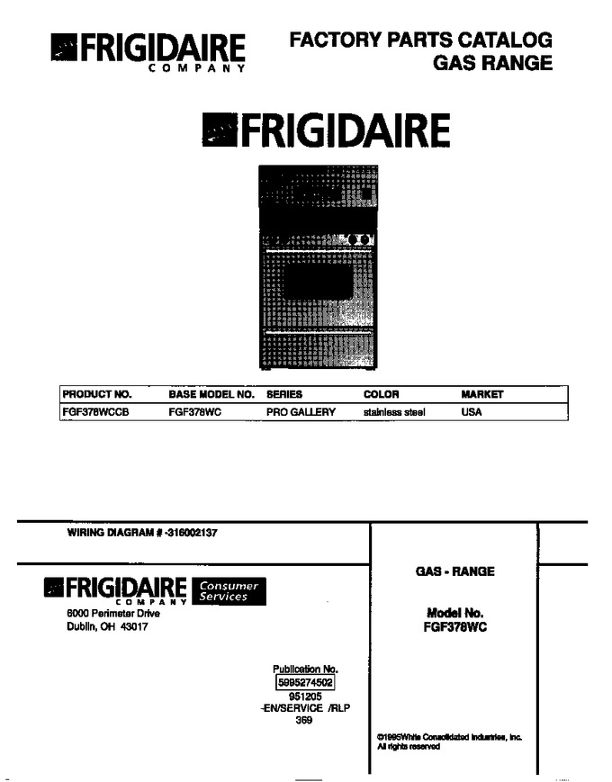 Diagram for FGF378WCCB
