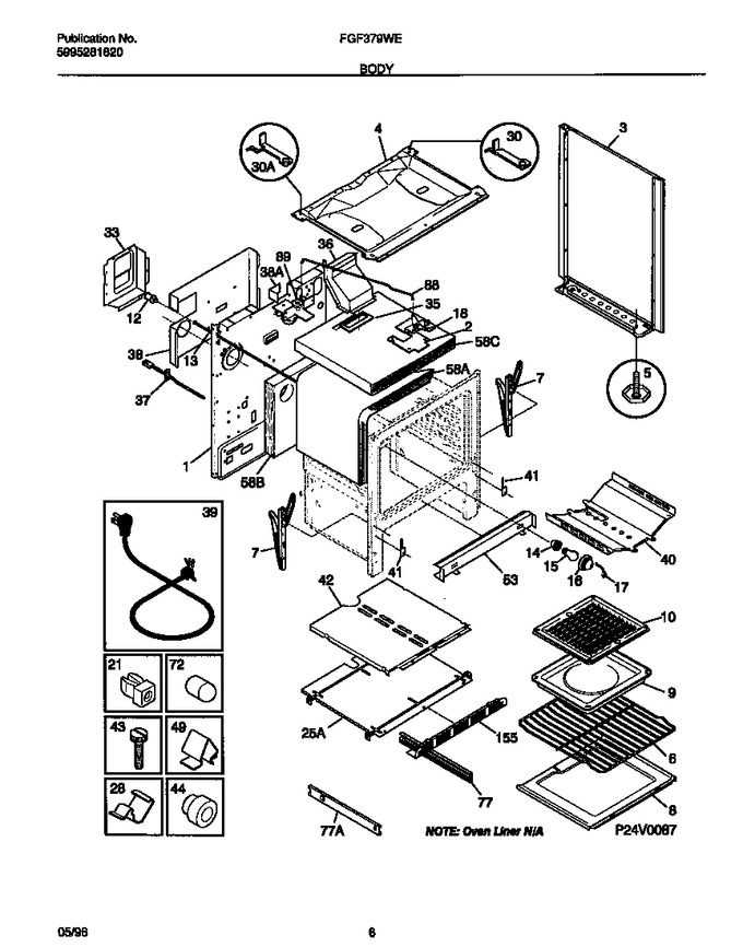 Diagram for FGF379WESA