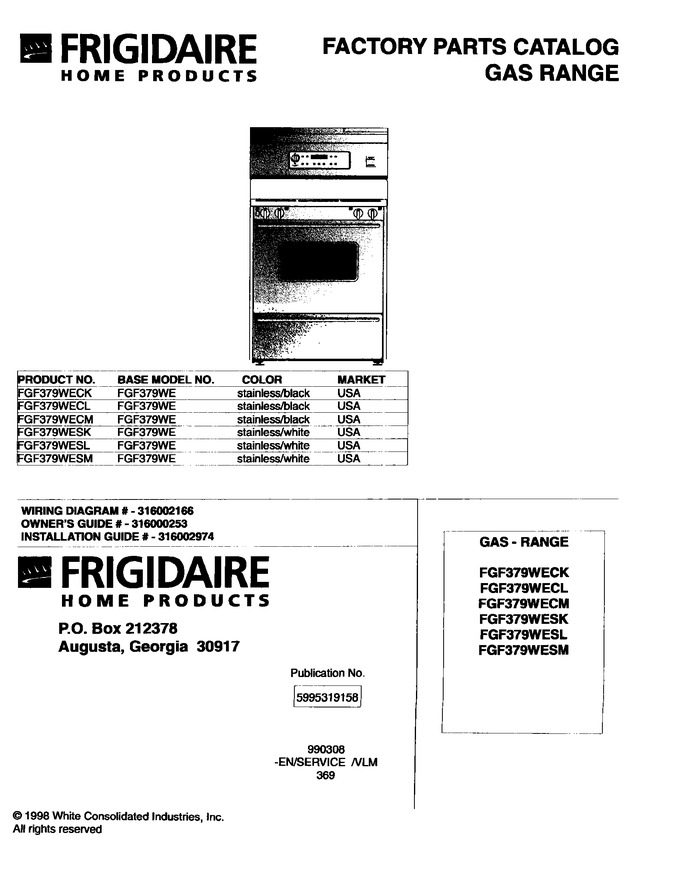 Diagram for FGF379WESK