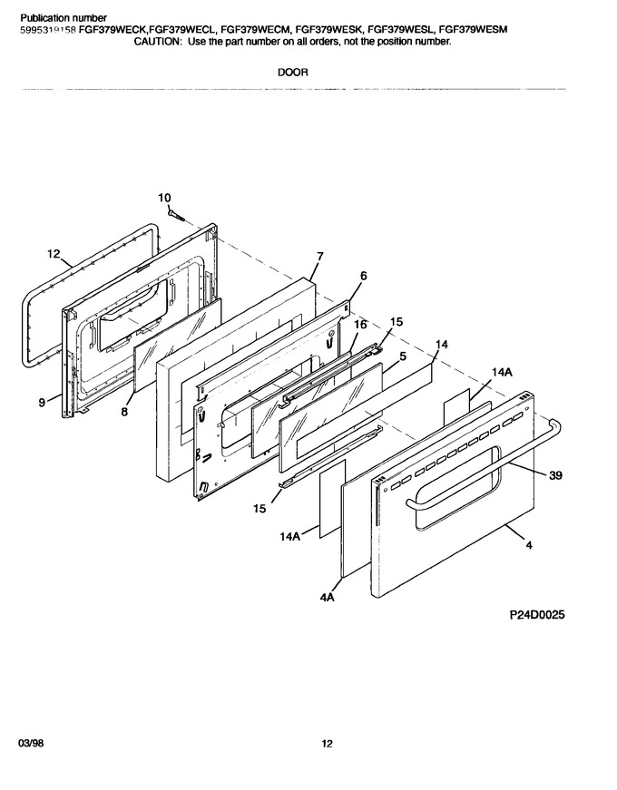 Diagram for FGF379WESL