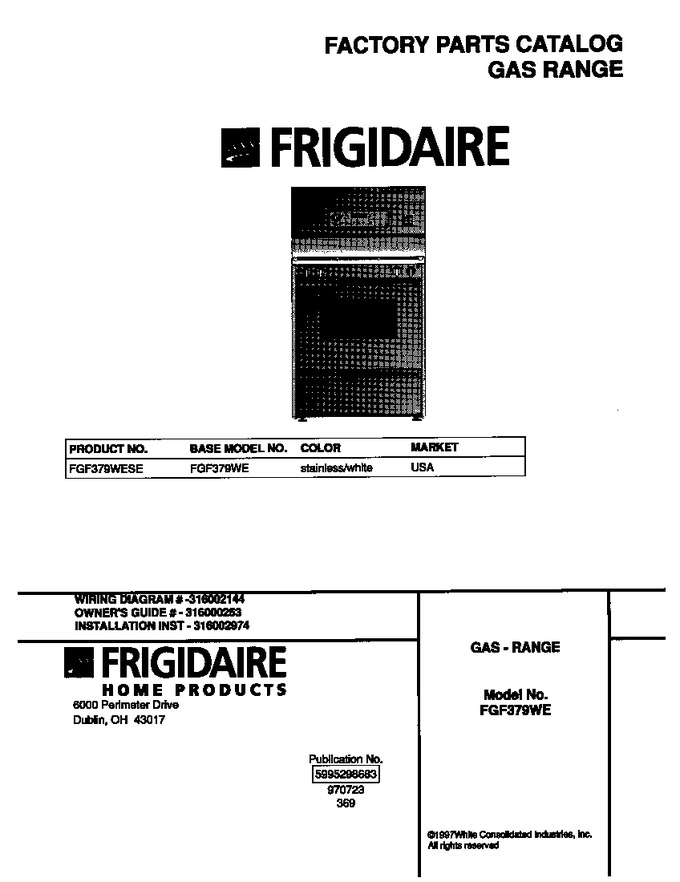 Diagram for FGF379WESE
