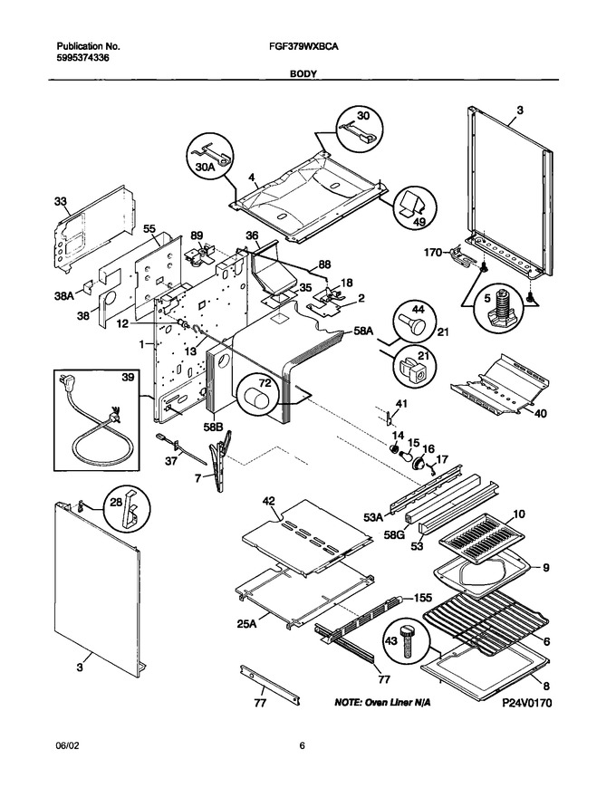 Diagram for FGF379WXBCA