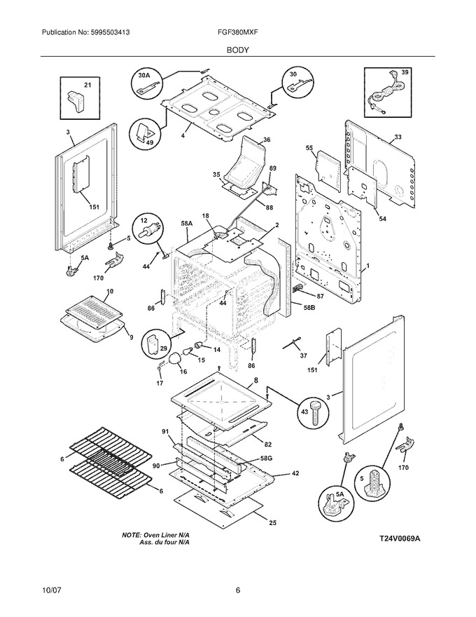 Diagram for FGF380MXFSB