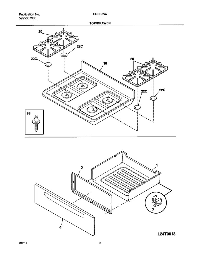 Diagram for FGFB55ASB