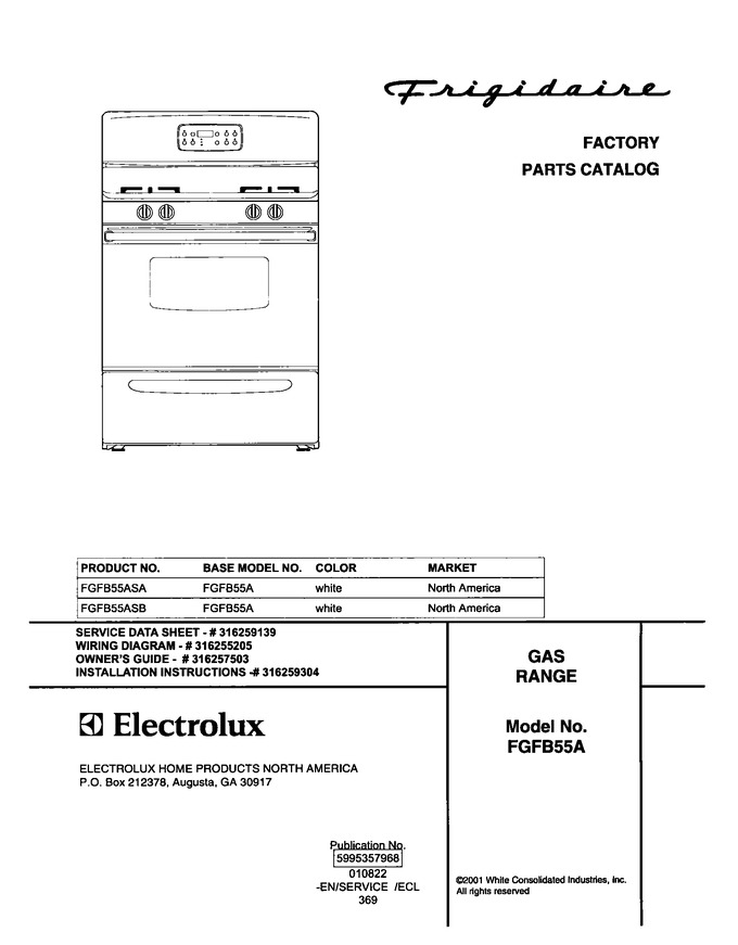 Diagram for FGFB55ASB
