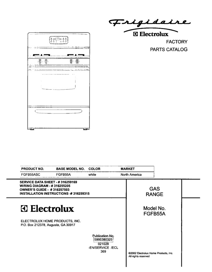 Diagram for FGFB55ASC