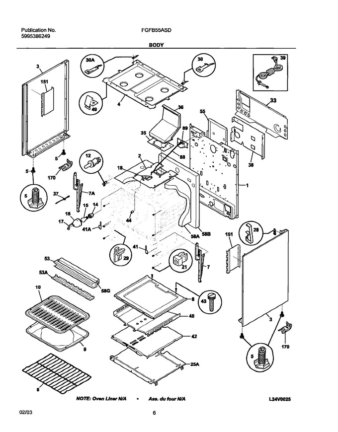 Diagram for FGFB55ASD