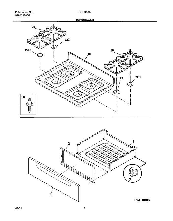 Diagram for FGFB66ASA