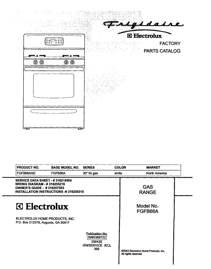 Diagram for FGFB66ASD