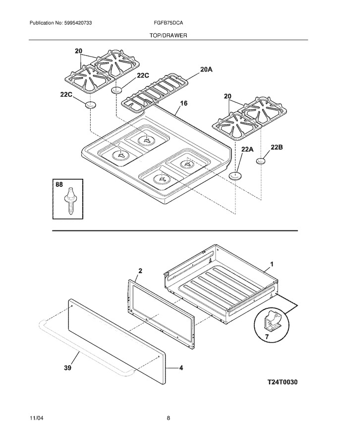 Diagram for FGFB75DCA
