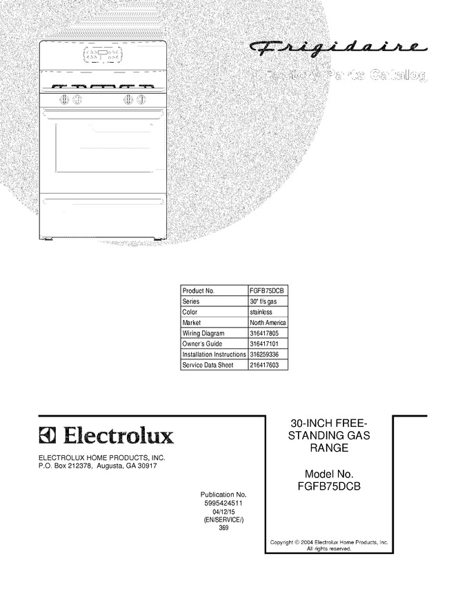 Diagram for FGFB75DCB